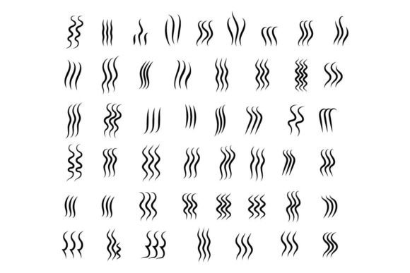 Cooking Steam Aromas Vaporize Line Icon: A Versatile Design Element for Modern Creativity