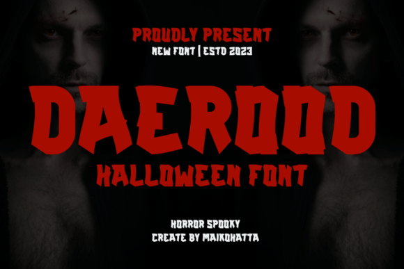 Daerood: The Spooky Font for Halloween Magic