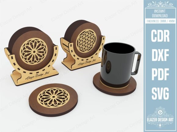 Decorative Boxed Coasters Laser Cut Svg: A Modern Solution for Creative and Business Needs