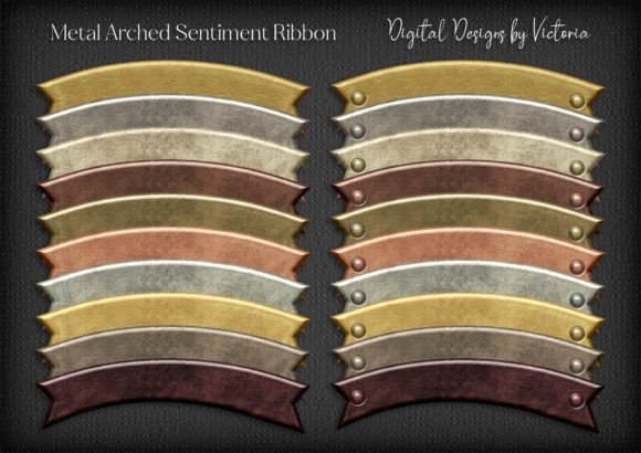 Discover the Versatility of Metal Arched Sentiment Ribbon for Creative Projects