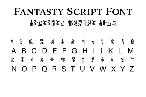 Fantasy Script 14: A Versatile Font for Fantasy Creators