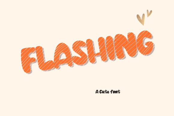 Flashing: A Versatile Font for Elegant Design