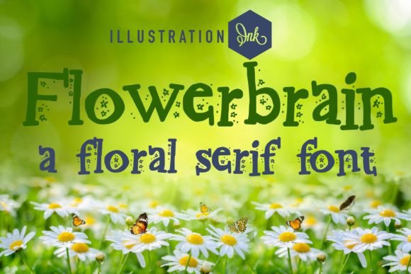 Flowerbrain: A Unique Hand-Crafted Font
