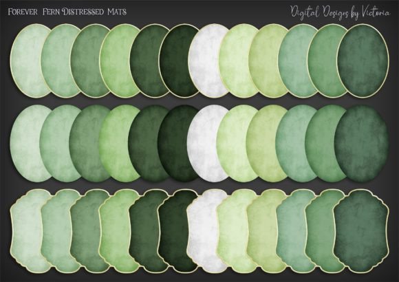 Forever Fern Distressed Mats: A Creative Resource for Modern Designers