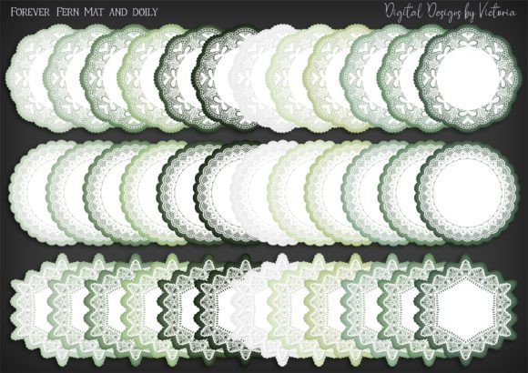 Forever Fern Mat and Doily: A Versatile Addition to Your Creative Workflow