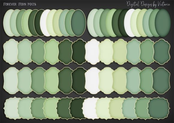Forever Fern Mat: Creative Design Resource