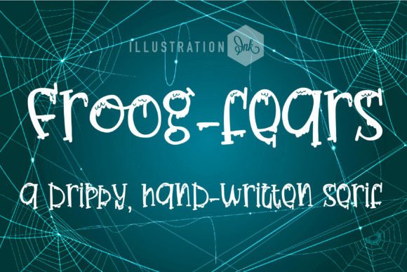 Froog-fears: A Playful Halloween Typeface for Spooky Projects