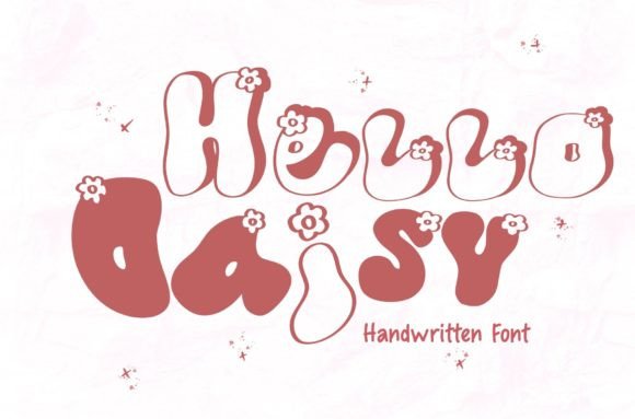Hello Daisy: A Whimsical Font for Creative Projects
