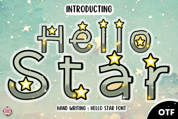 Hello Star: A Festive Font for Seasonal Creativity