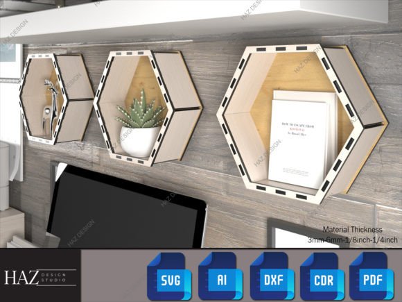 Hexagon Shelves Wall Hanging Honeycomb: A Strategic Addition for Modern Spaces