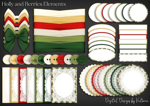 Holly and Berries Elements: A Comprehensive Guide for Creative Enthusiasts