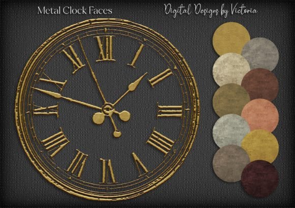 Metal Clock Faces: Creative Craft Essentials