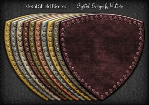 Metal Shield Riveted: Creative Craft Tool