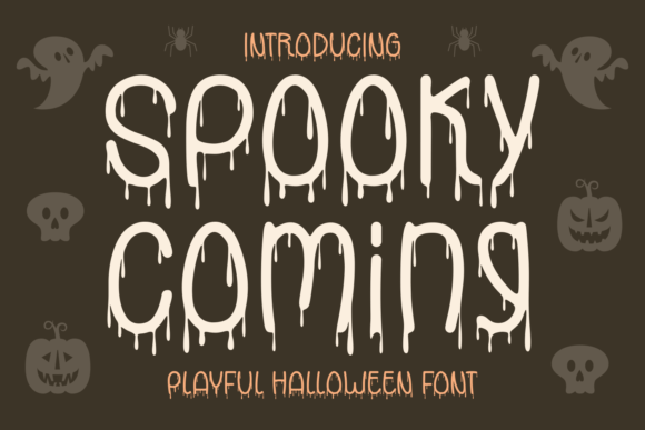 Spooky Coming: A Halloween Font That Sends Shivers