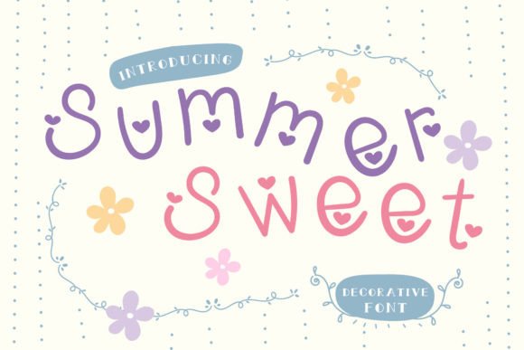 Summer Sweet: A Handwritten Font That Adds Charm