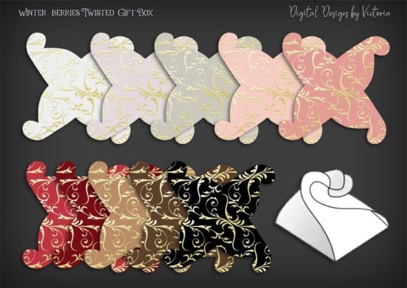 Winter Berries Twisted Gift Box: A Creative and Practical Solution for Small Gifts